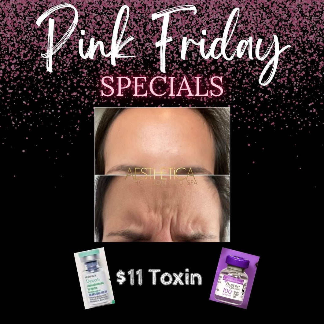 $11 Per Unit of Botox or Dysport